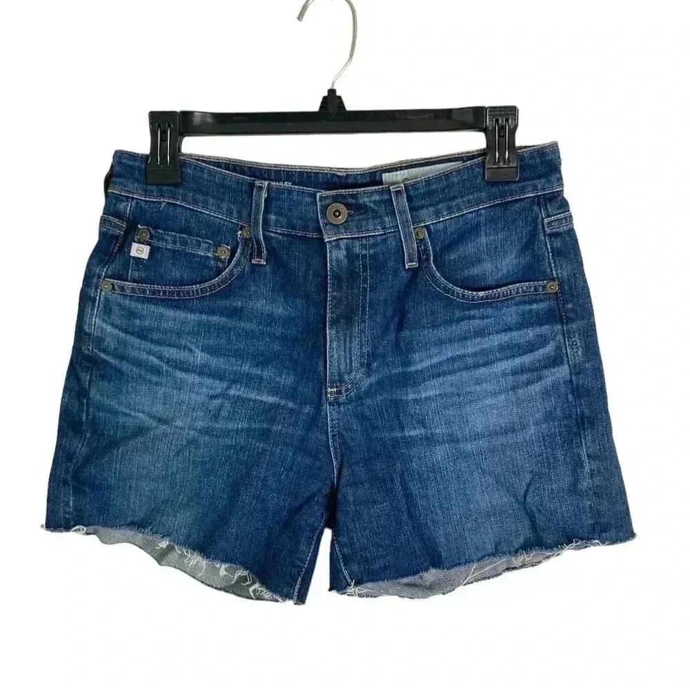 AG-ED Denim jean shorts woman waist measurement 15‎ inches